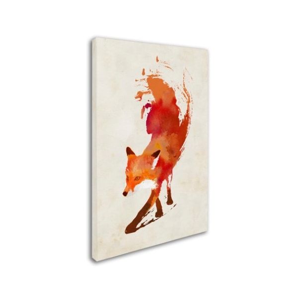 Robert Farkas 'Vulpes Vulpes' Canvas Art,12x19